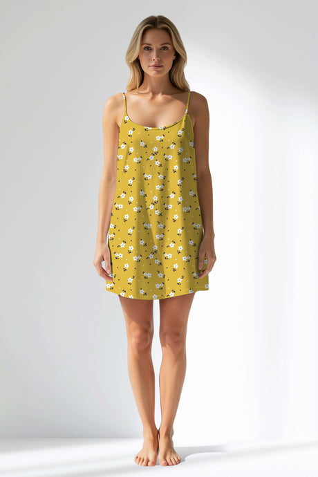 Woman Polyviscon Solaria Thin Strap Tunic - ROTASYON - Image 1