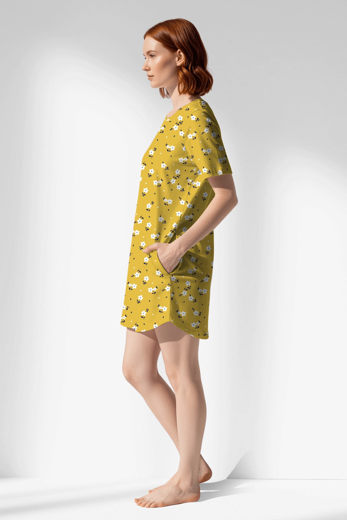 Woman Polyviscon Solaria Pocket Detail Tunic - ROTASYON - Image 2