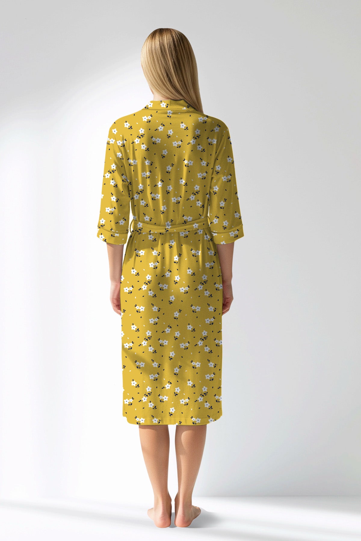 Woman Polyviscon Solaria Dressing Gown - ROTASYON - Image 3