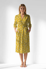 Woman Polyviscon Solaria Dressing Gown - ROTASYON - Image 1