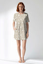 Woman Polyviscon Sprig Pocket Detail Tunic - ROTASYON - Image 1