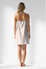 Woman Polyviscon Vanilla Thin Strap Tunic - ROTASYON - Image 3