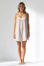 Woman Polyviscon Vanilla Thin Strap Tunic - ROTASYON - Image 1