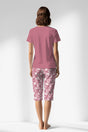 Woman Polyviscon Affection Capri Set - WILD ROSE - Image 1