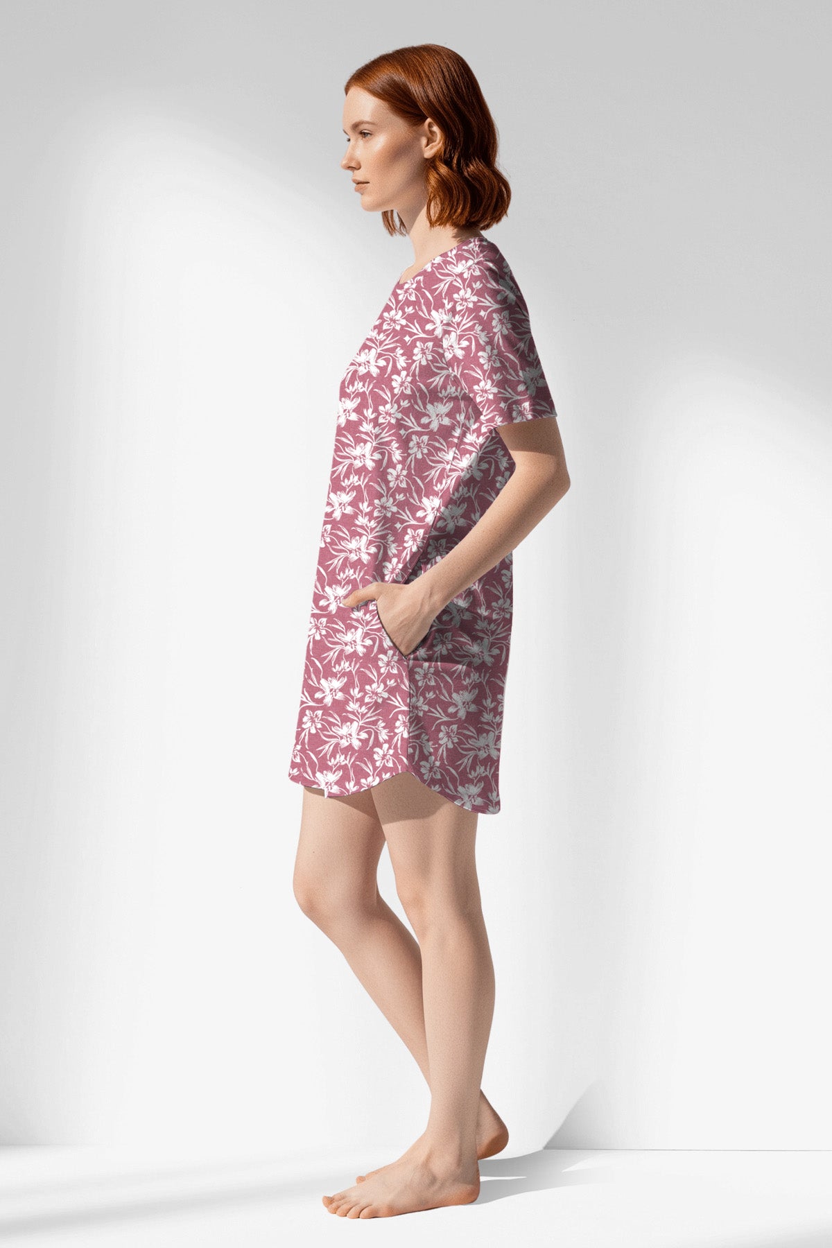 Woman Polyviscon Affection Pocket Detail Tunic - ROTASYON - Image 2