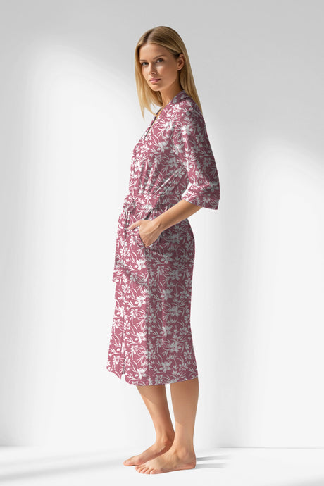Woman Polyviscon Affection Dressing Gown - ROTASYON - Image 2