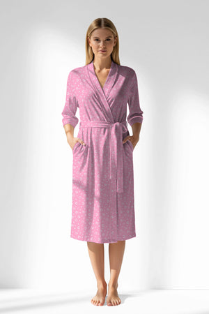 Woman Polyviscon TrueBliss Dressing Gown - ROTASYON - Image 1