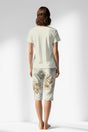 Woman Polyviscon Magnolia Capri Set - METRAJ ZEMIN - Image 1