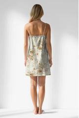 Woman Polyviscon Magnolia Thin Strap Tunic - ROTASYON - Image 3