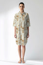 Woman Polyviscon Magnolia Shirt Tunic - ROTASYON - Image 1