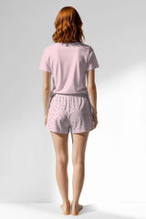 Woman Polyviscon Cloud Short Set - 12-2906 - Image 3