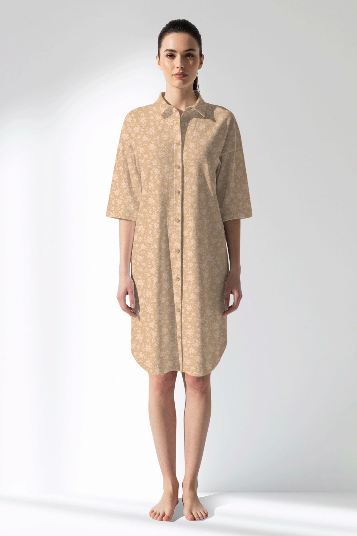 Woman Polyviscon SoftEcho Shirt Tunic - ROTASYON - Image 1