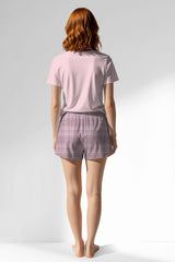 Woman Polyviscon TidyPatch Short Set - METRAJ A.PEMBE - Image 3