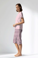Woman Polyviscon TidyPatch Capri Set - METRAJ A.PEMBE - Image 2