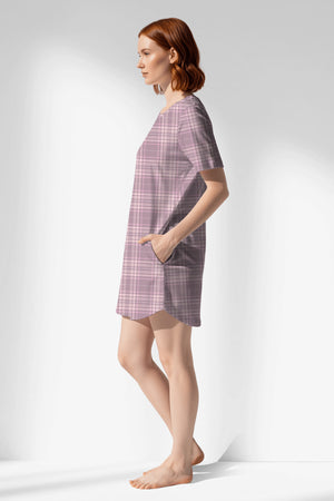Woman Polyviscon TidyPatch Pocket Detail Tunic - ROTASYON - Image 2