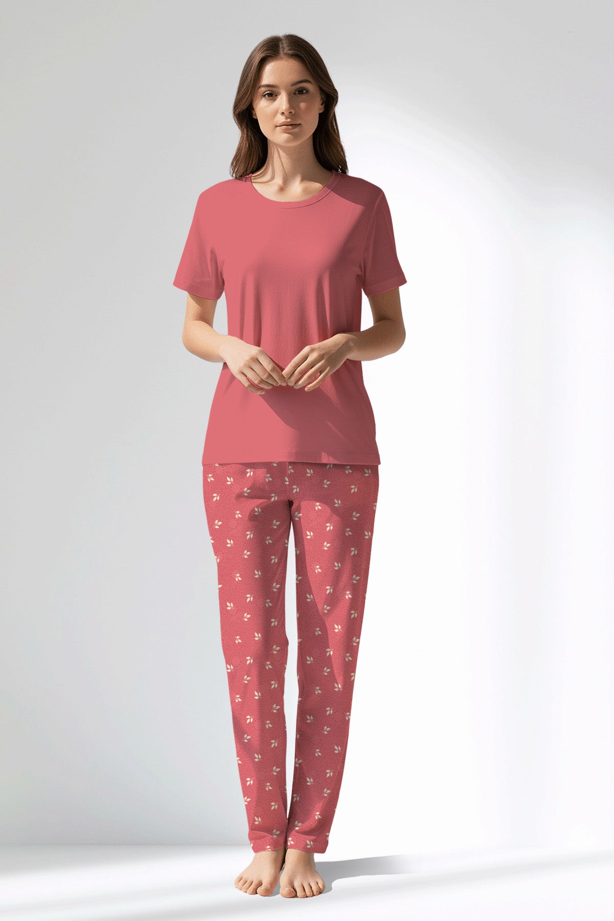 Woman Polyviscon Florentia Pyjama Set - 17-1641 - Image 1