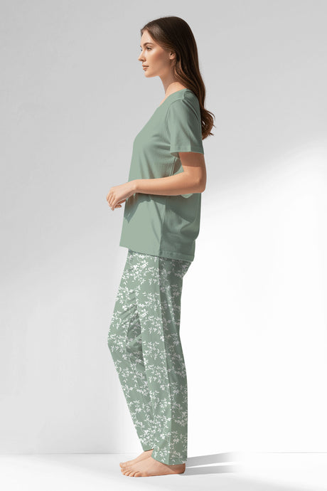Woman Polyviscon GreenDay Pyjama Set - 15-5706 - Image 2