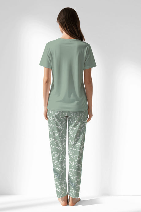 Woman Polyviscon GreenDay Pyjama Set - 15-5706 - Image 3