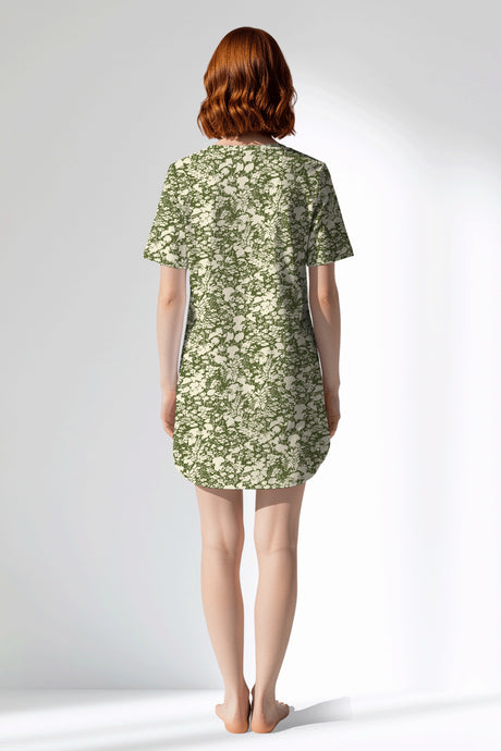Woman Polyviscon GreenHalo Pocket Detail Tunic - ROTASYON - Image 3