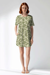 Woman Polyviscon GreenHalo Pocket Detail Tunic - ROTASYON - Image 1