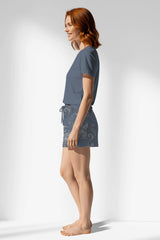 Woman Polyviscon Liliora Short Set - 18-3916 - Image 2