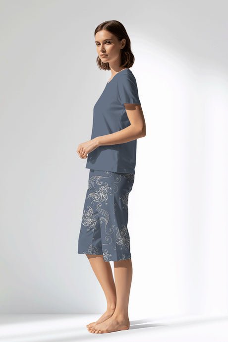 Woman Polyviscon Liliora Capri Set - 18-3916 - Image 2