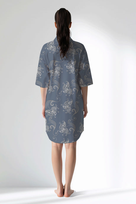 Woman Polyviscon Liliora Shirt Tunic - ROTASYON - Image 3