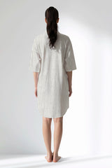 Woman Polyviscon InkWave Shirt Tunic - ROTASYON - Image 3