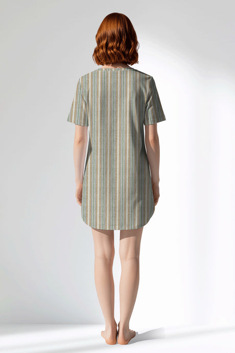 Woman Polyviscon LineFlow Pocket Detail Tunic - ROTASYON - Image 3