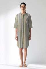 Woman Polyviscon LineFlow Shirt Tunic - ROTASYON - Image 1