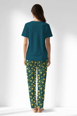 Woman Polyviscon Sunrise Pyjama Set - 19-4526 - Image 3