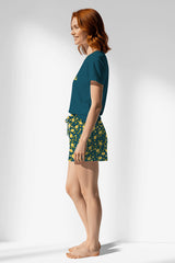 Woman Polyviscon Sunrise Short Set - 19-4526 - Image 2