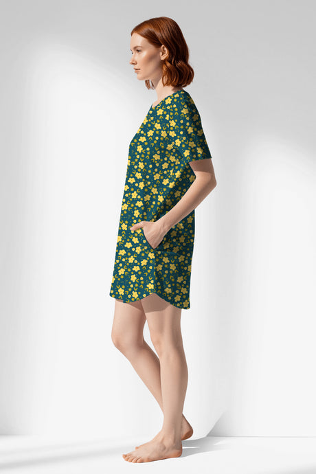 Woman Polyviscon Sunrise Pocket Detail Tunic - ROTASYON - Image 2
