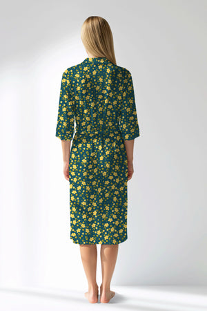 Woman Polyviscon Sunrise Dressing Gown - ROTASYON - Image 3