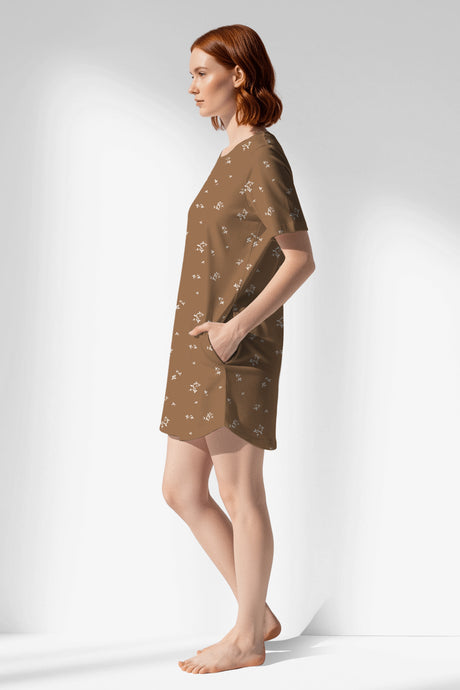 Woman Polyviscon Arlisse Pocket Detail Tunic - ROTASYON - Image 2