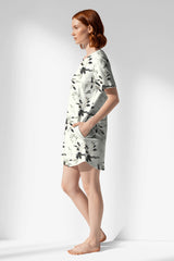 Woman Polyviscon Armonelle Pocket Detail Tunic - ROTASYON - Image 2