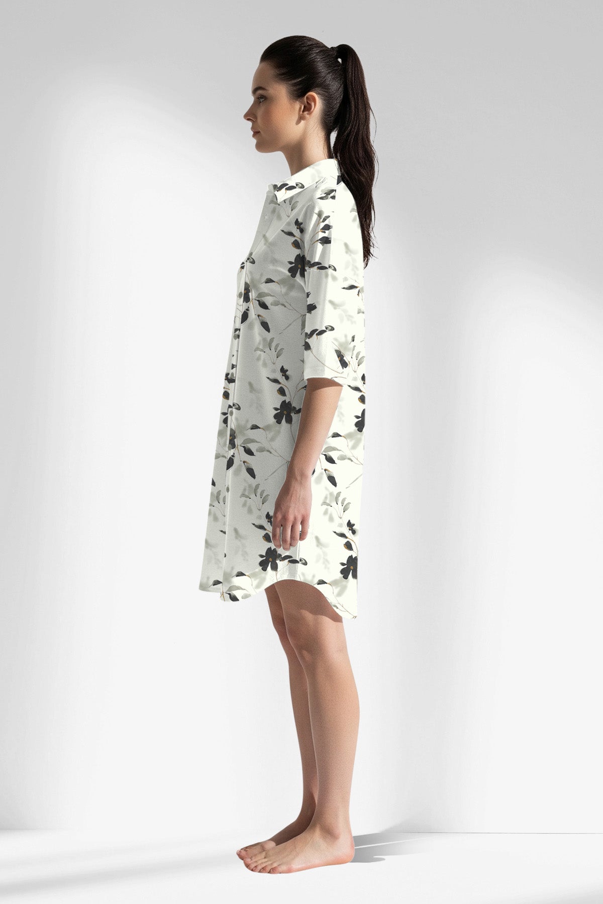 Woman Polyviscon Armonelle Shirt Tunic - ROTASYON - Image 2