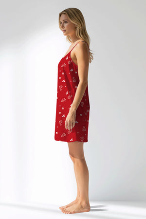 Woman Polyviscon Catty Thin Strap Tunic - ROTASYON - Image 2