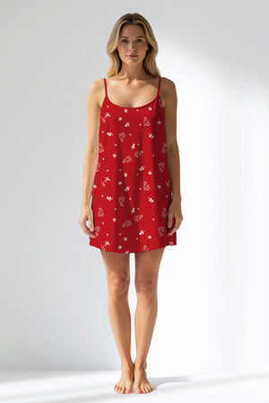 Woman Polyviscon Catty Thin Strap Tunic - ROTASYON - Image 1