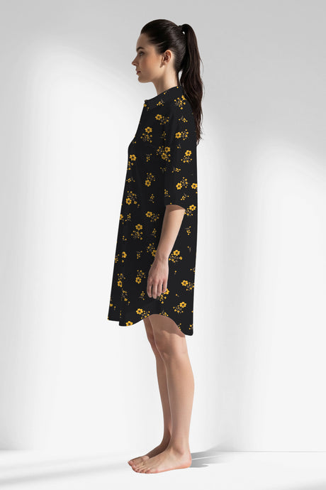 Woman Polyviscon Floryn Shirt Tunic - ROTASYON - Image 2
