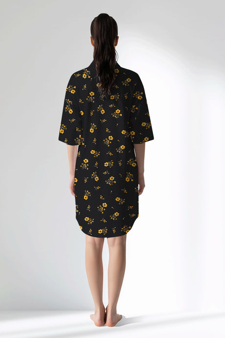 Woman Polyviscon Floryn Shirt Tunic - ROTASYON - Image 3