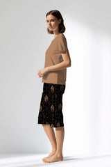 Woman Polyviscon Iralea Capri Set - METRAJ BAKIR - Image 2