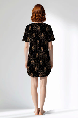Woman Polyviscon Iralea Pocket Detail Tunic - ROTASYON - Image 3