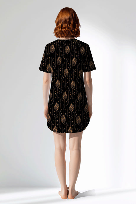 Woman Polyviscon Iralea Pocket Detail Tunic - ROTASYON - Image 3