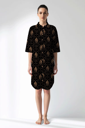 Woman Polyviscon Iralea Shirt Tunic - ROTASYON - Image 1