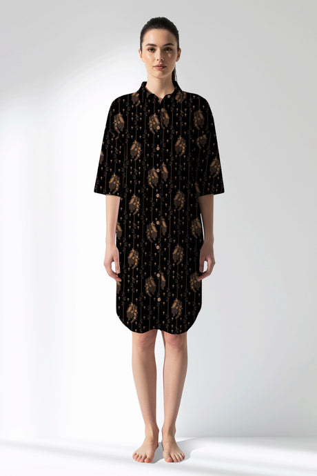 Woman Polyviscon Iralea Shirt Tunic - ROTASYON - Image 1