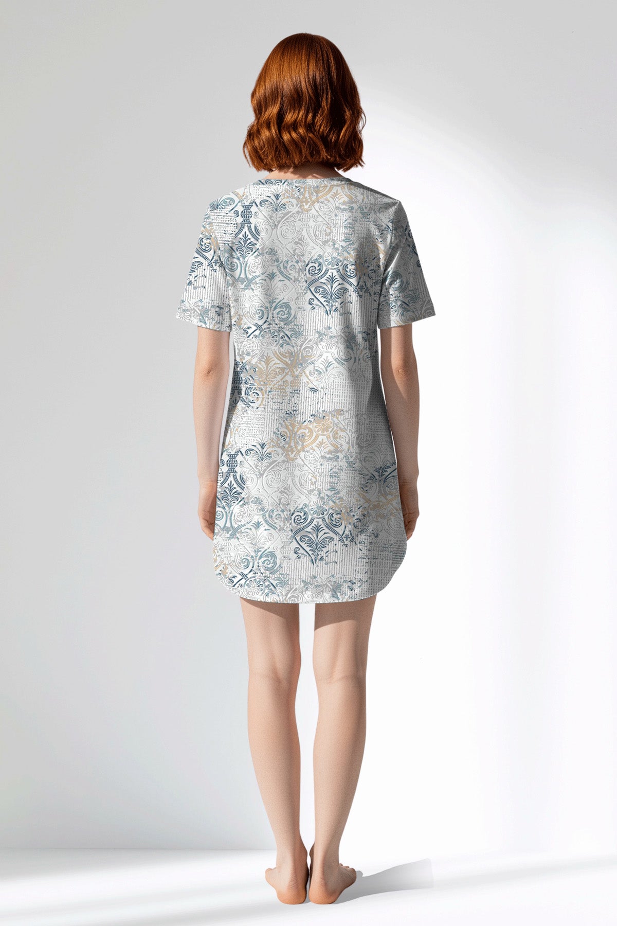 Woman Polyviscon Livora Pocket Detail Tunic - ROTASYON - Image 3