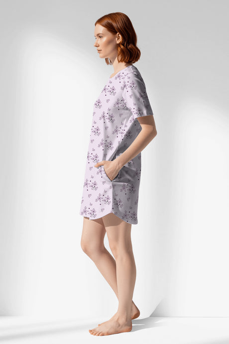 Woman Polyviscon Lunaris Pocket Detail Tunic - ROTASYON - Image 2