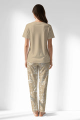 Woman Polyviscon Orlena Pyjama Set - METRAJ ZEMIN - Image 3
