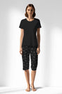 Woman Polyviscon Ritmica Capri Set - METRAJ ZEMIN - Image 1